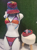 Designer Bikini 3-piece Set