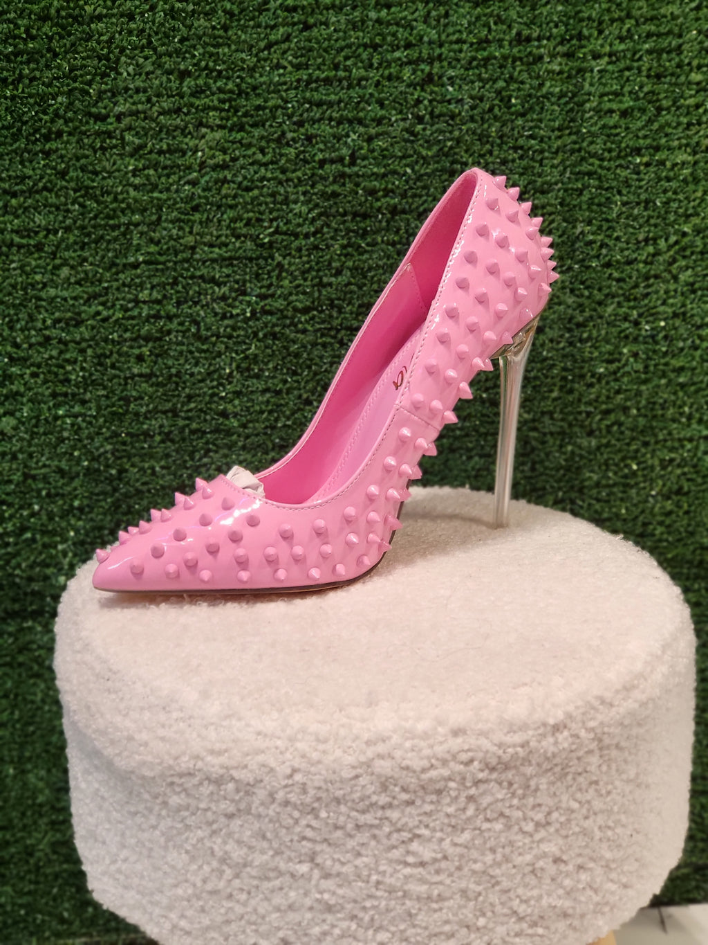 Spike Pink Pumps