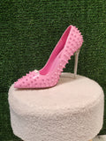 Spike Pink Pumps