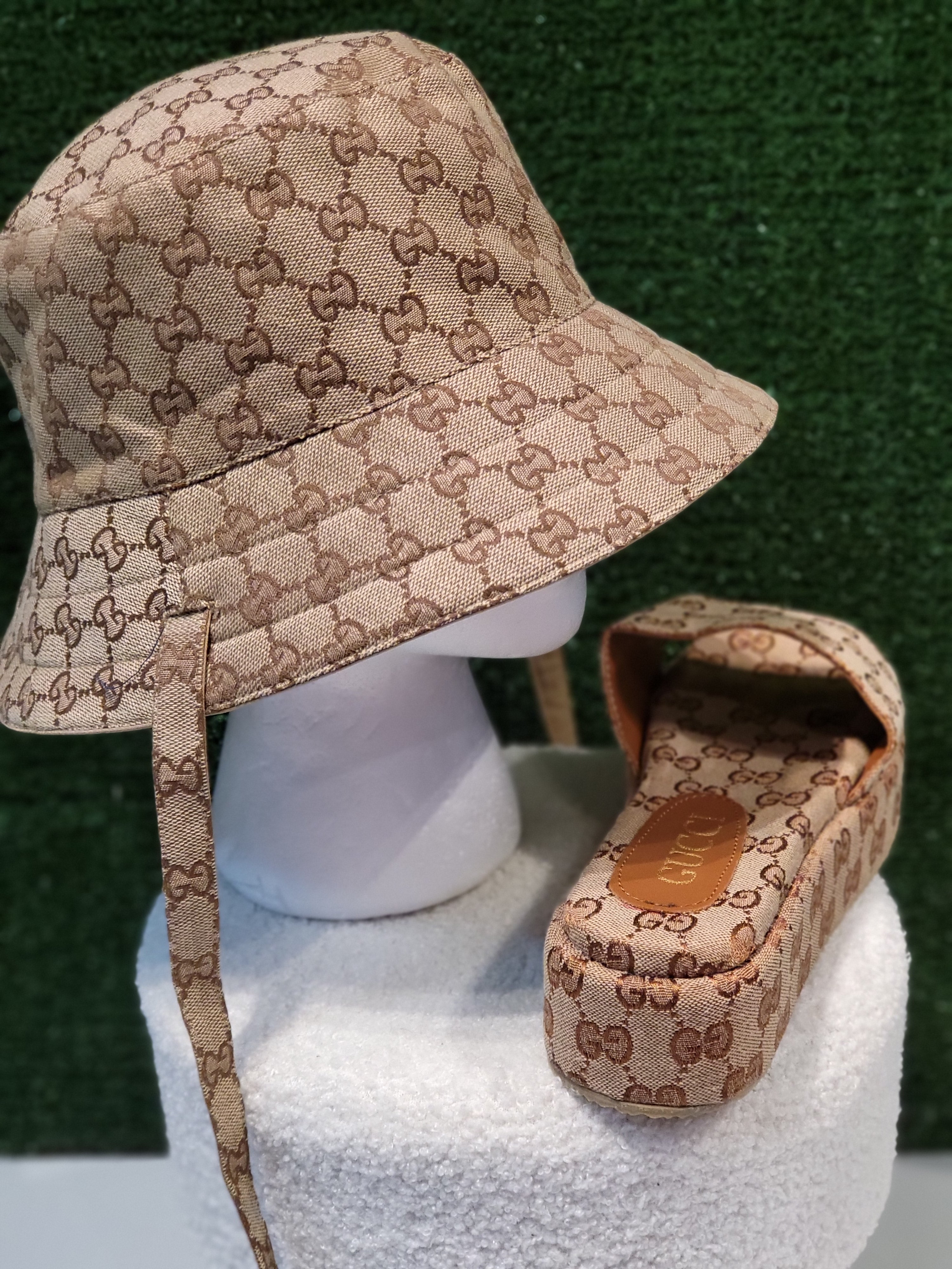 Designer Hat & Shoe Set