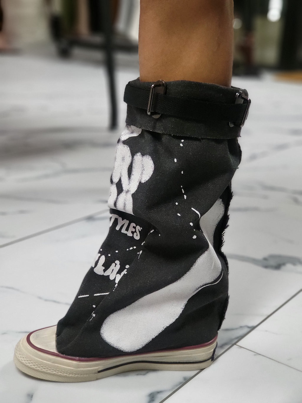 Street Girl Denim Boots