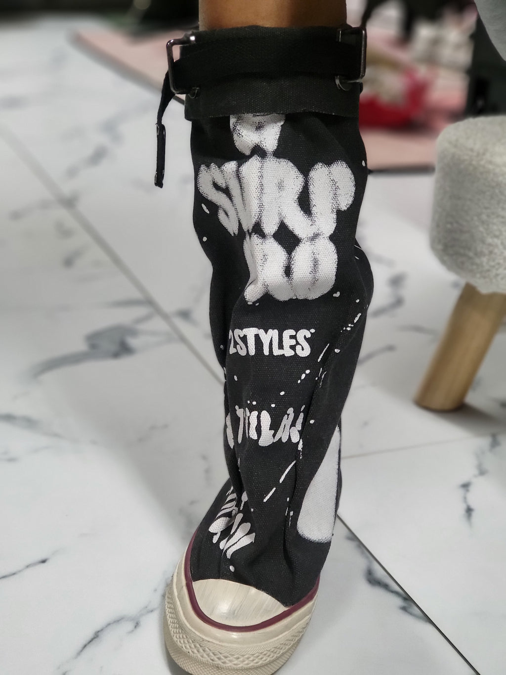Street Girl Denim Boots