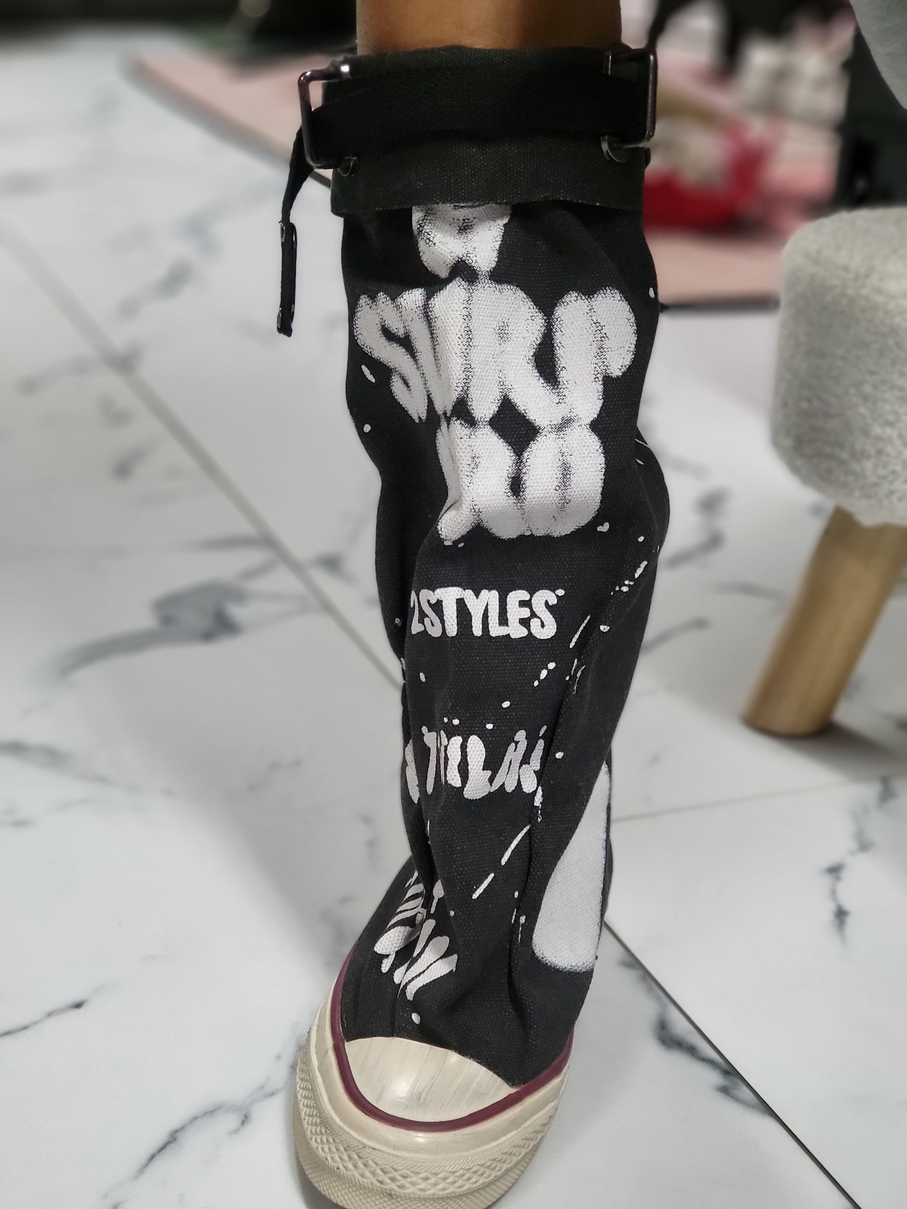 Street Girl Denim Boots