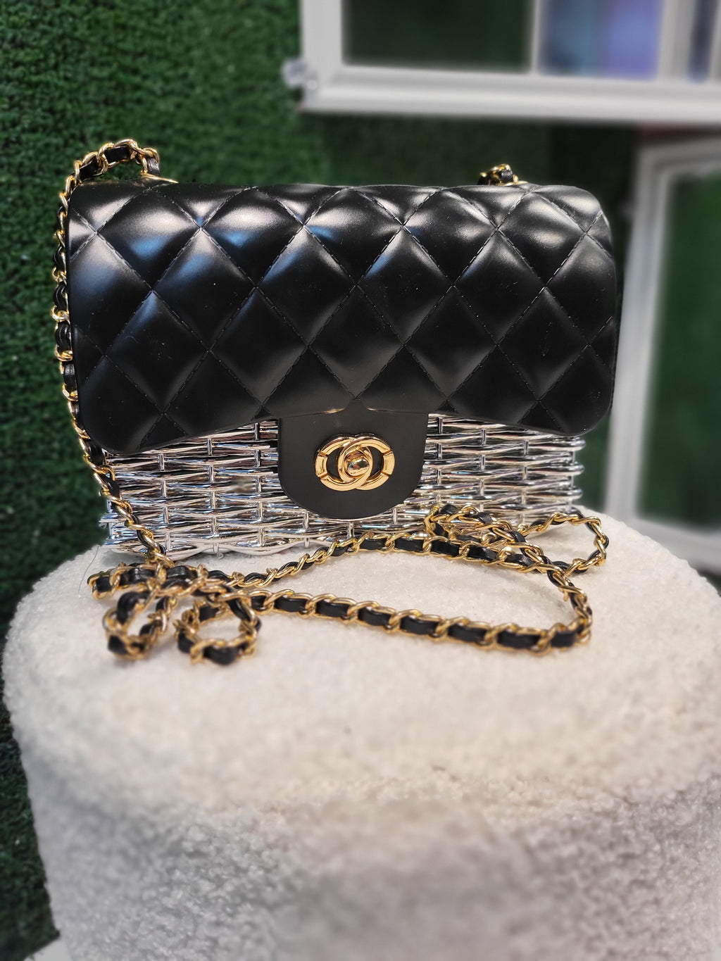 Black Cap Purse