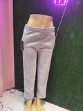 Stripe Cotton Sweat Pants